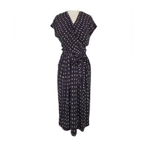 M.M. LaFleur Navy Wrap Dress